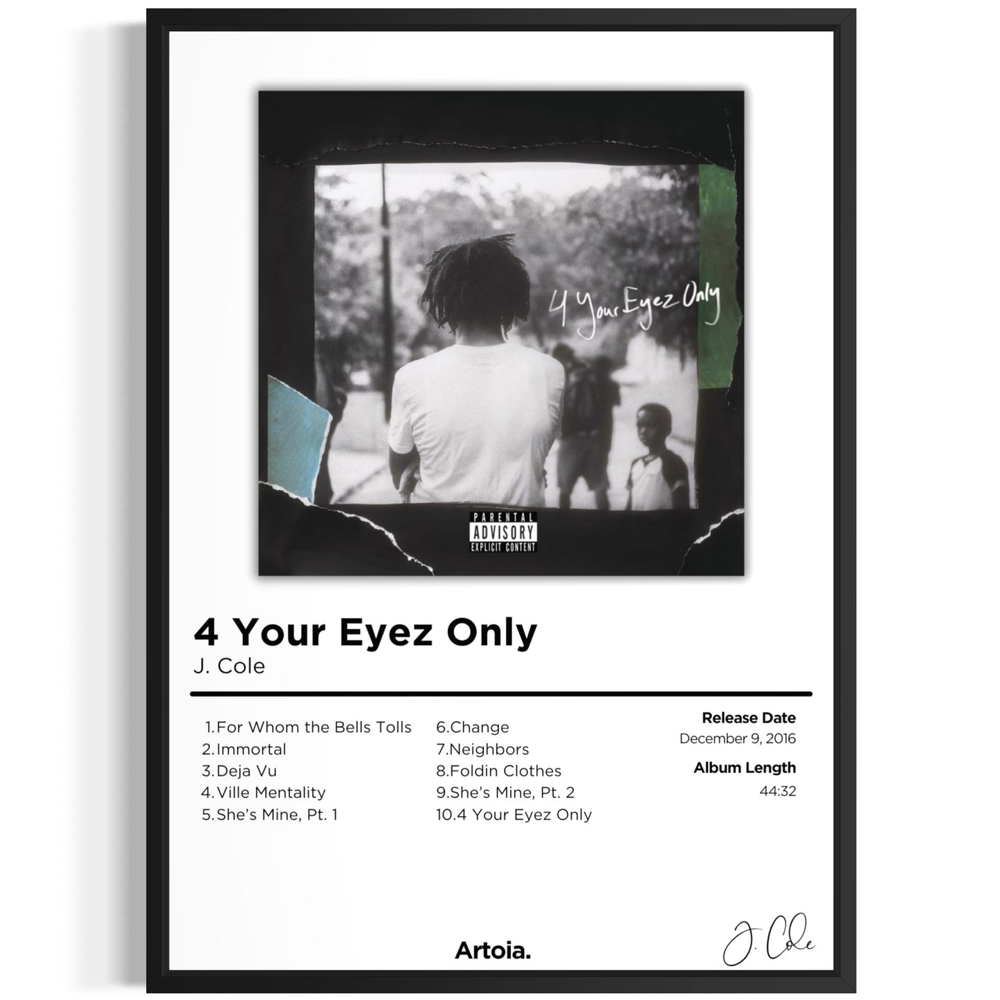 J Cole - 4 Your Eyez Only